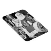 Azië, Japan, Hakodate. Sinterklaas in Japan Magneet (Rechterzijde)