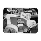 Azië, Japan, Hakodate. Sinterklaas in Japan Magneet (Horizontaal)