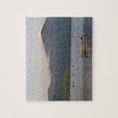 Azië, Japan, Hakone. Vroege ochtend uitzichten van Legpuzzel (Verticaal)