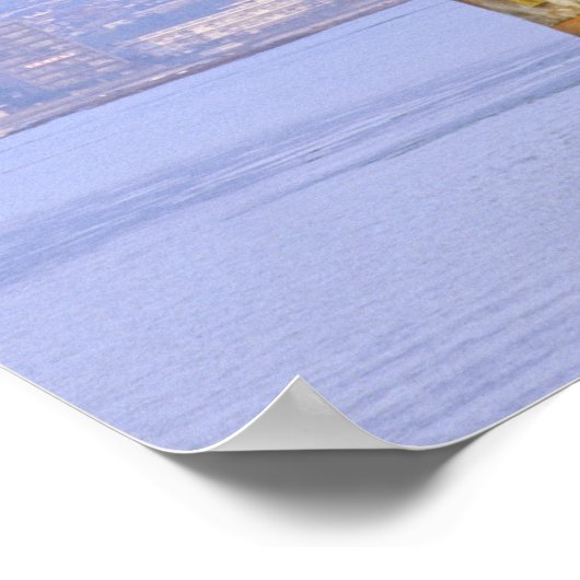 Azië, Japan, Hiroshima. Mivaiima. Torii Gate Poster (Hoek)