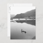 Azië, Japan, Iwakuni. Vissers en historisch 2 Briefkaart (Voorkant / Achterkant)