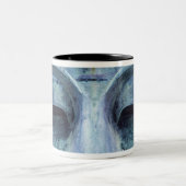 Azië, Japan, Kamakura, Kotokuji Temple, groot Tweekleurige Koffiemok (Center)