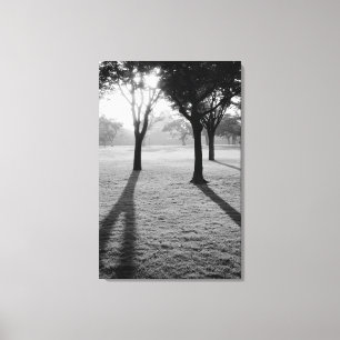 Azië, Japan, Kumamoto. Sunrise over Kumamoto, jo Canvas Afdruk