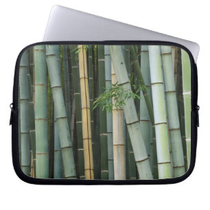 Azië, Japan, Kyoto, Arashiyama, Sagano, Bamboe Laptop Sleeve