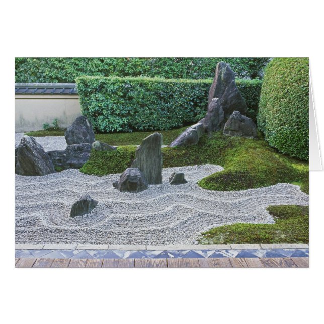 Azië, Japan, Kyoto, Daitokuji Temple, Zuiho-in (Voorkant Horizontaal)