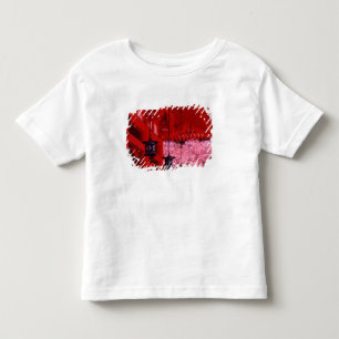 Azië, Japan, Kyoto, Heian-schrijn in de lente. Kinder Shirts