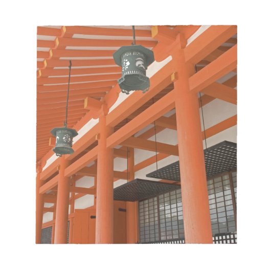 Azië, Japan, Kyoto, Heian Shrine Notitieblok (Voorkant)