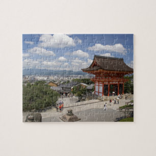 Azië, Japan, Kyoto, Kiyomizu-tempel Legpuzzel