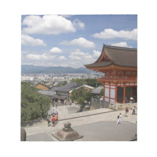 Azië, Japan, Kyoto, Kiyomizu-tempel Notitieblok