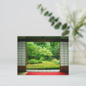 Azië, Japan, Kyoto. Zen Garden 2 Briefkaart (Staand voorkant)