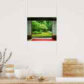 Azië, Japan, Kyoto. Zen Garden 2 Poster (Keuken)