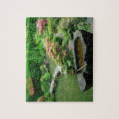 Azië, Japan, Kyoto. Zen Garden Legpuzzel (Verticaal)