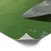 Azië, Japan, Kyoto. Zen Garden Poster (Hoek)