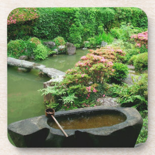 Azië, Japan, Kyoto. Zen-tuin Bier Onderzetter