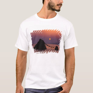 Azië, Japan, Mie, Futamigaura bij zonsopgang T-shirt