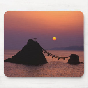 Azië, Japan, Mie, Futamigaura in Dawn Muismat