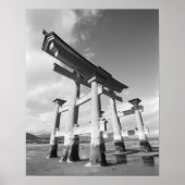 Azië, Japan, Miyajima. De Torri Gate. Poster (Voorkant)