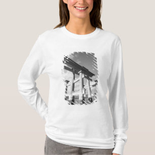 Azië, Japan, Miyajima. De Torri-poort. T-shirt