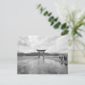 Azië, Japan, Myajima. De Torri Gate Briefkaart (Staand voorkant)