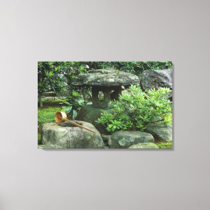 Azië, Japan, Nagasaki, Hirado, Samurai-woning Canvas Afdruk