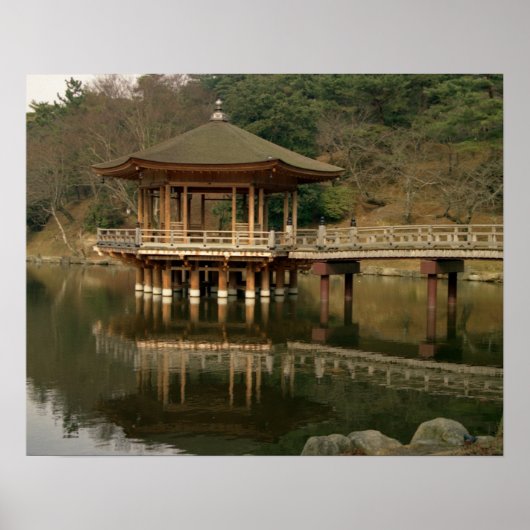 Azië, Japan, Nara, Tempel in Nara Poster (Voorkant)