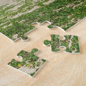 Azië, Japan, Okinawa, Kustlijn Yambaru, Zee Legpuzzel (Zijkant)