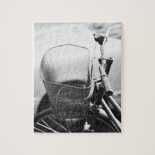 Azië, Japan, Tokio. Bike-mand in de Ginza Legpuzzel (Verticaal)