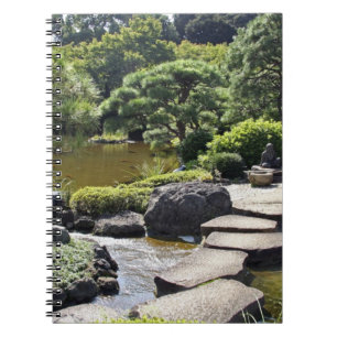 Azië, Japan, Tokio. De Japanse tuin bij de Notitieboek