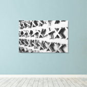 Azië, Japan, Tokio. De X fontein, Ueno Canvas Afdruk (Insitu (Houten vloer))