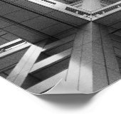 Azië, Japan, Tokio. Fuji TV Building, kijkend Poster (Hoek)