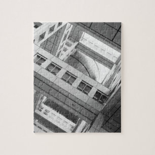 Azië, Japan, Tokio. Fuji TV Building, Odaiba Legpuzzel