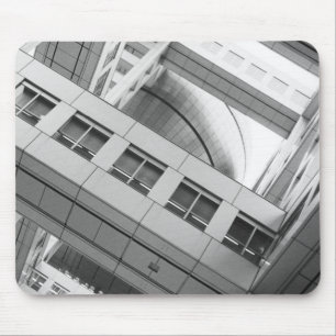 Azië, Japan, Tokio. Fuji TV-gebouw, Odaiba Muismat