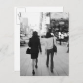 Azië, Japan, Tokio. Jonge vrouwen op de Ginza. Briefkaart (Voorkant / Achterkant)