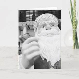 Azië, Japan, Tokio. Kerstman in Ikebukuro Feestdagen Kaart