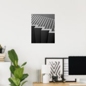 Azië, Japan, Tokio. Staven in Tokio 2 Poster (Thuiskantoor)