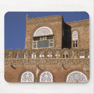 Azië, Jemen, Sana'a. Jemenitische architectuur det Muismat