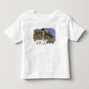 Azië, Jemen, Tarim. Witte moskee. Kinder Shirts
