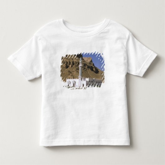 Azië, Jemen, Tarim. Witte moskee. Kinder Shirts (Voorkant)