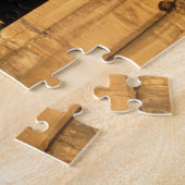 Azië, Jordanië, Petra. El Deir, het klooster. Legpuzzel (Zijkant)