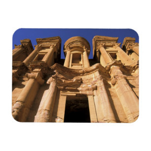 Azië, Jordanië, Petra. El Deir, Het Klooster. Magneet
