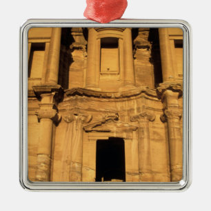 Azië, Jordanië, Petra. El Deir, het Klooster. Metalen Ornament