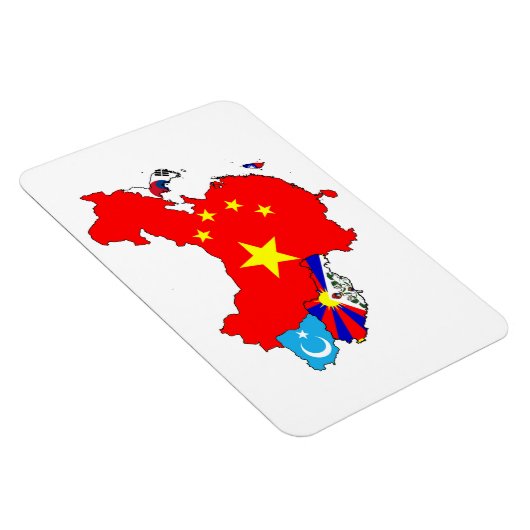 AZIË KAART MAGNEET (Rechterzijde)