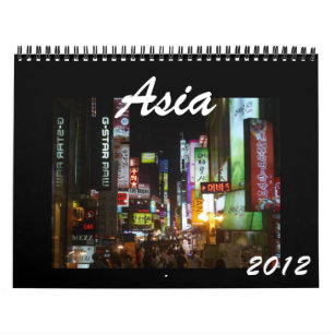 azië - kalender 2012