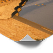 Azië, Laos, Vientiane. Die Luang Temple. Poster (Hoek)