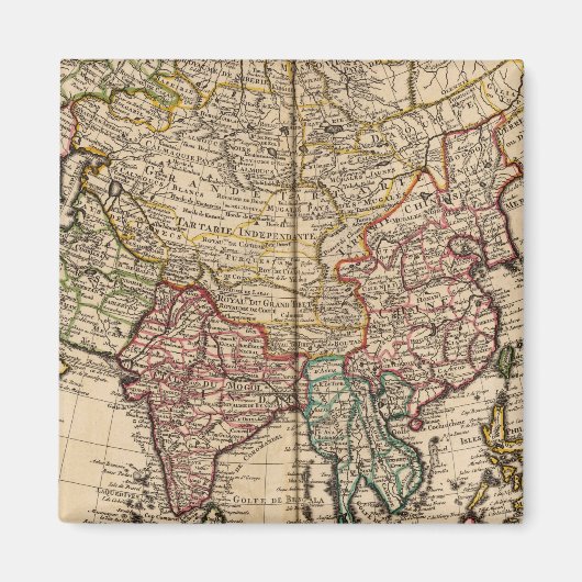 Azië Magneet (Voorkant)