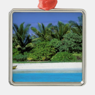 Azië, Malediven. North Male Atol Metalen Ornament