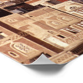 Azië, Midden-Oosten, Jemen, Sanaa. Poster (Hoek)