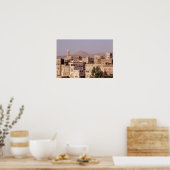 Azië, Midden-Oosten, Republiek Jemen, Sana'a. Poster (Keuken)