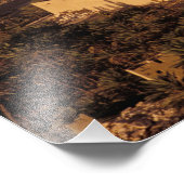 Azië, Midden-Oosten, Republiek Jemen, Shibam Foto Afdruk (Hoek)