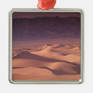 Azië, Mongolië, de Gobi-woestijn, Gobi Gurvansai Metalen Ornament